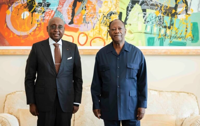 Le Chef de l’État a eu un entretien avec le Haut Représentant de l’Union Africaine pour le financement de l’Union et le Fonds pour la Paix